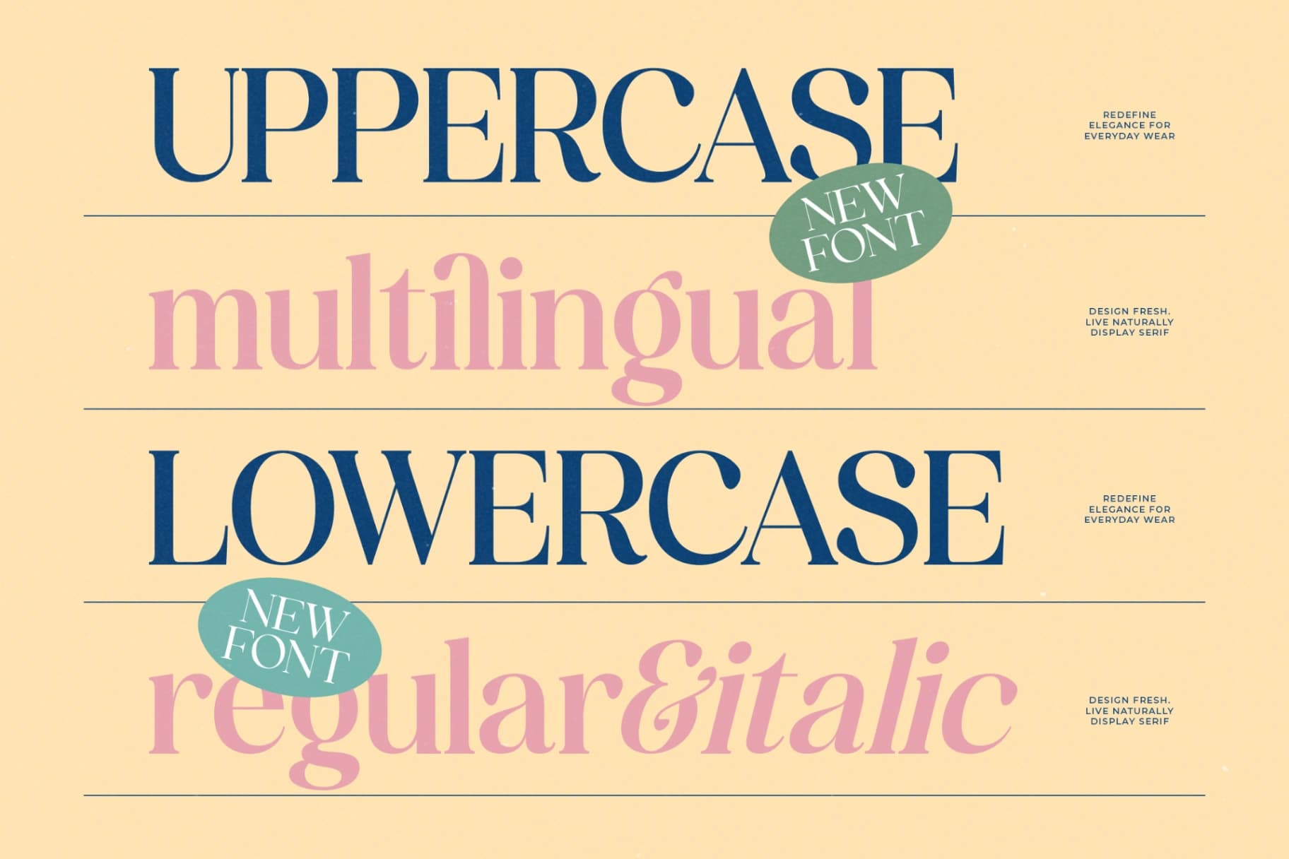 Preview 8 for America Nights - Modern Serif Font
