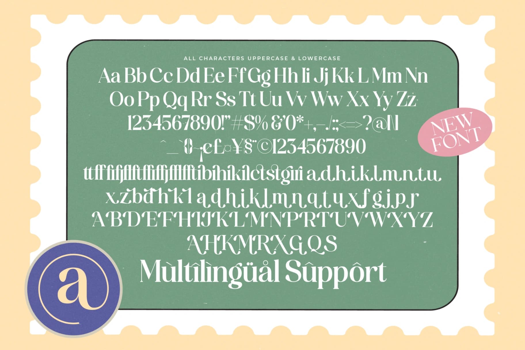 Preview 19 for America Nights - Modern Serif Font