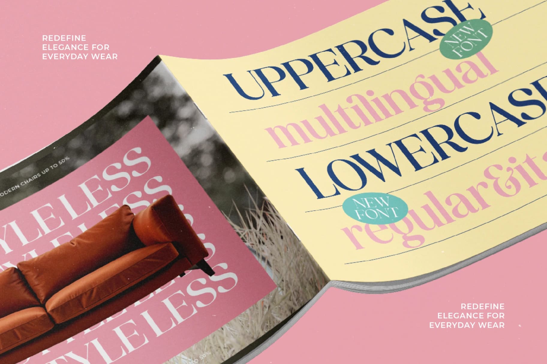 Preview 2 for America Nights - Modern Serif Font