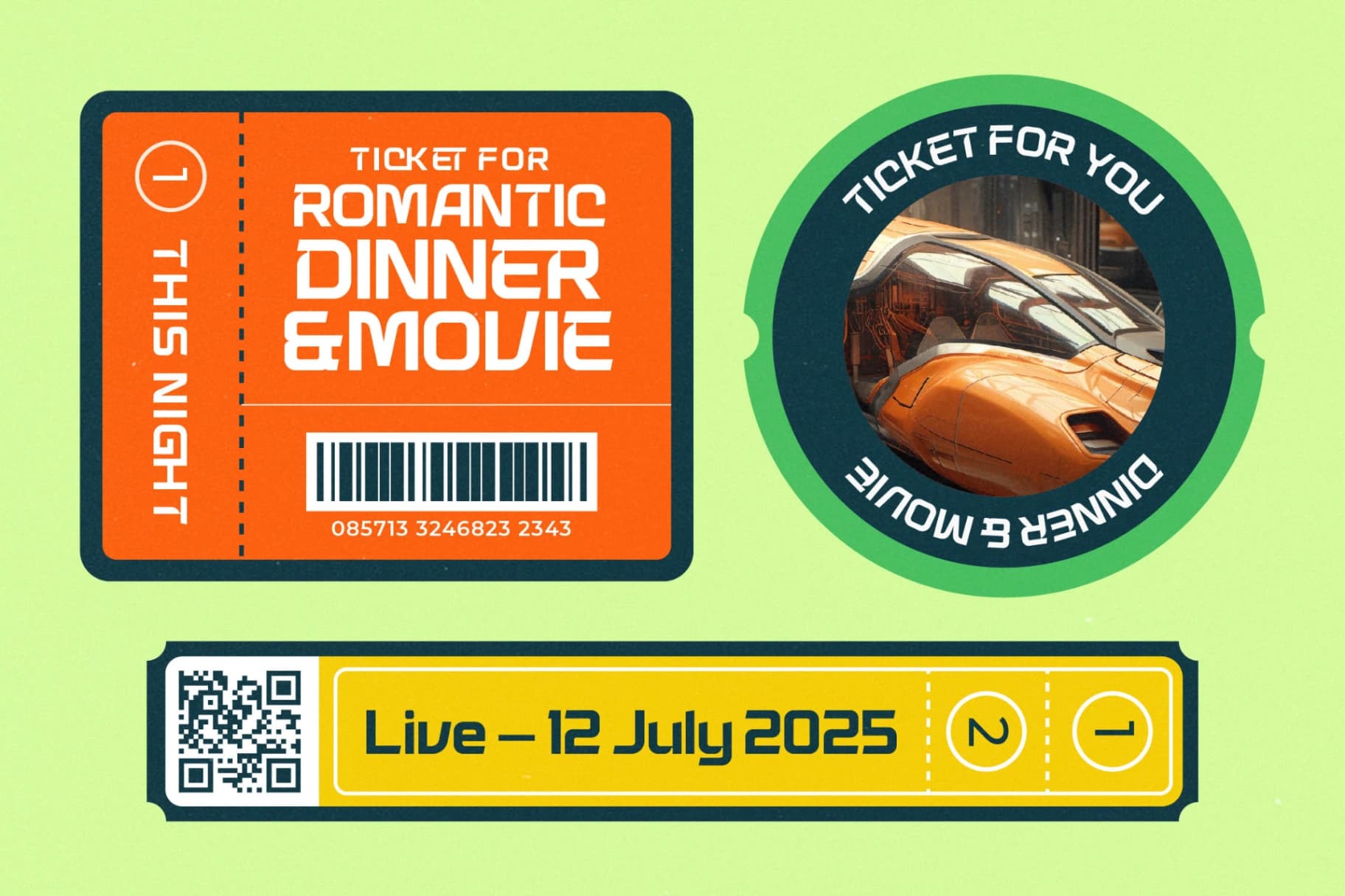 Preview 4 for Digital Galaxy - Futuristic Display Sans