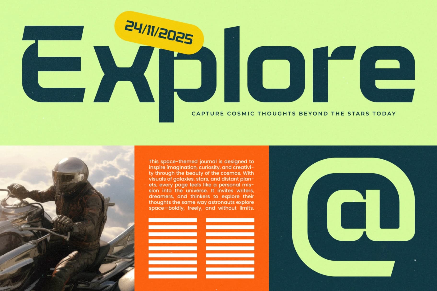 Preview 7 for Digital Galaxy - Futuristic Display Sans