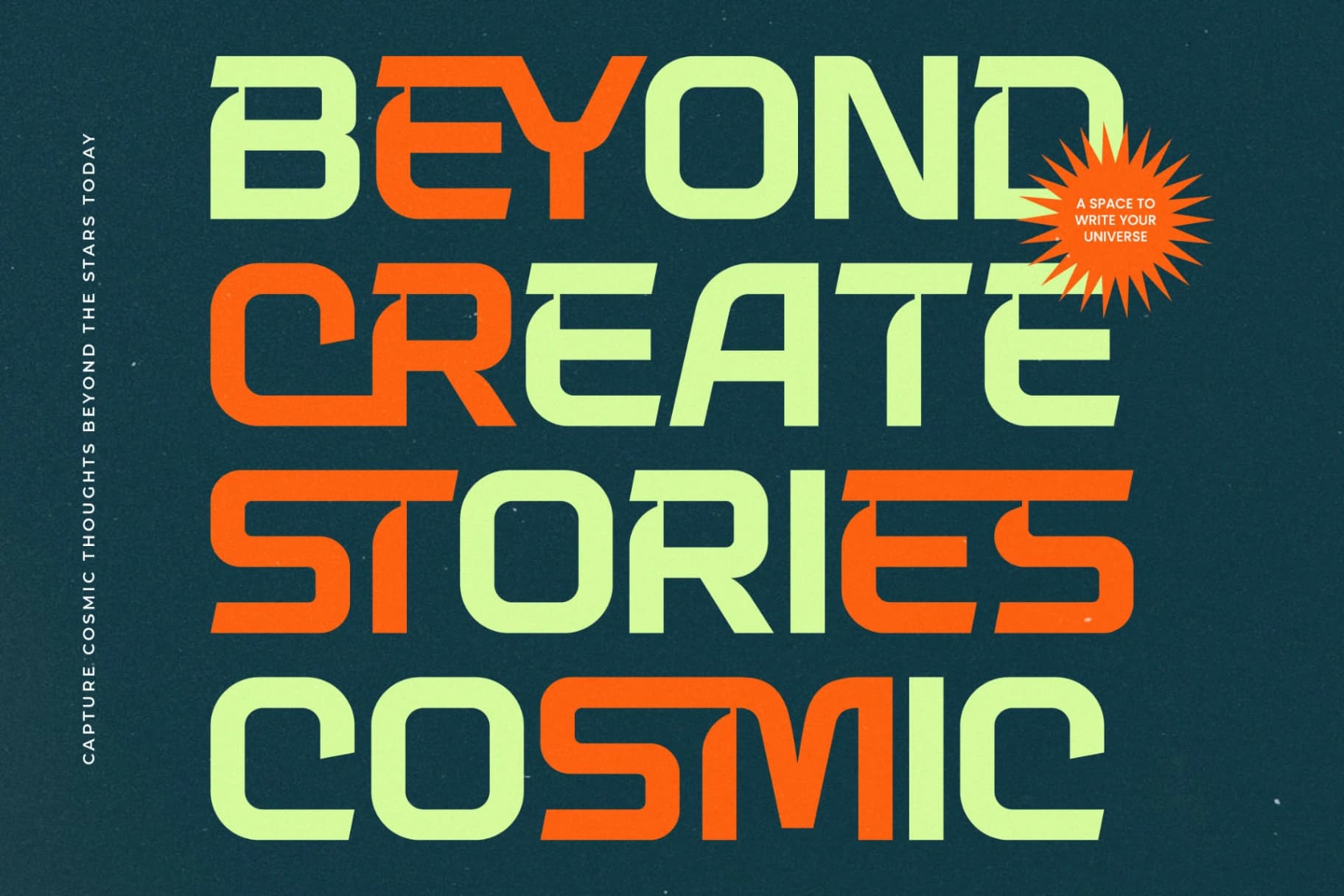 Preview 12 for Digital Galaxy - Futuristic Display Sans