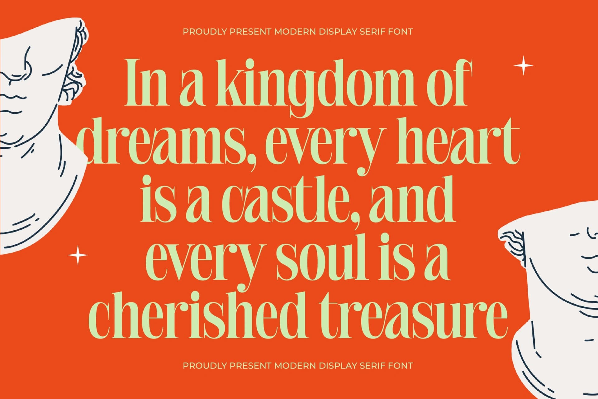 Preview 4 for Delivery Feedback - Modern Serif Font