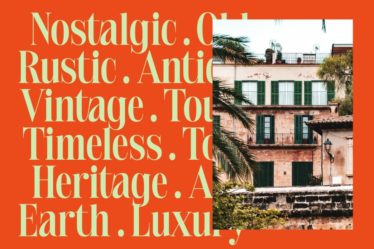 Delivery Feedback - Modern Serif Font font preview 8