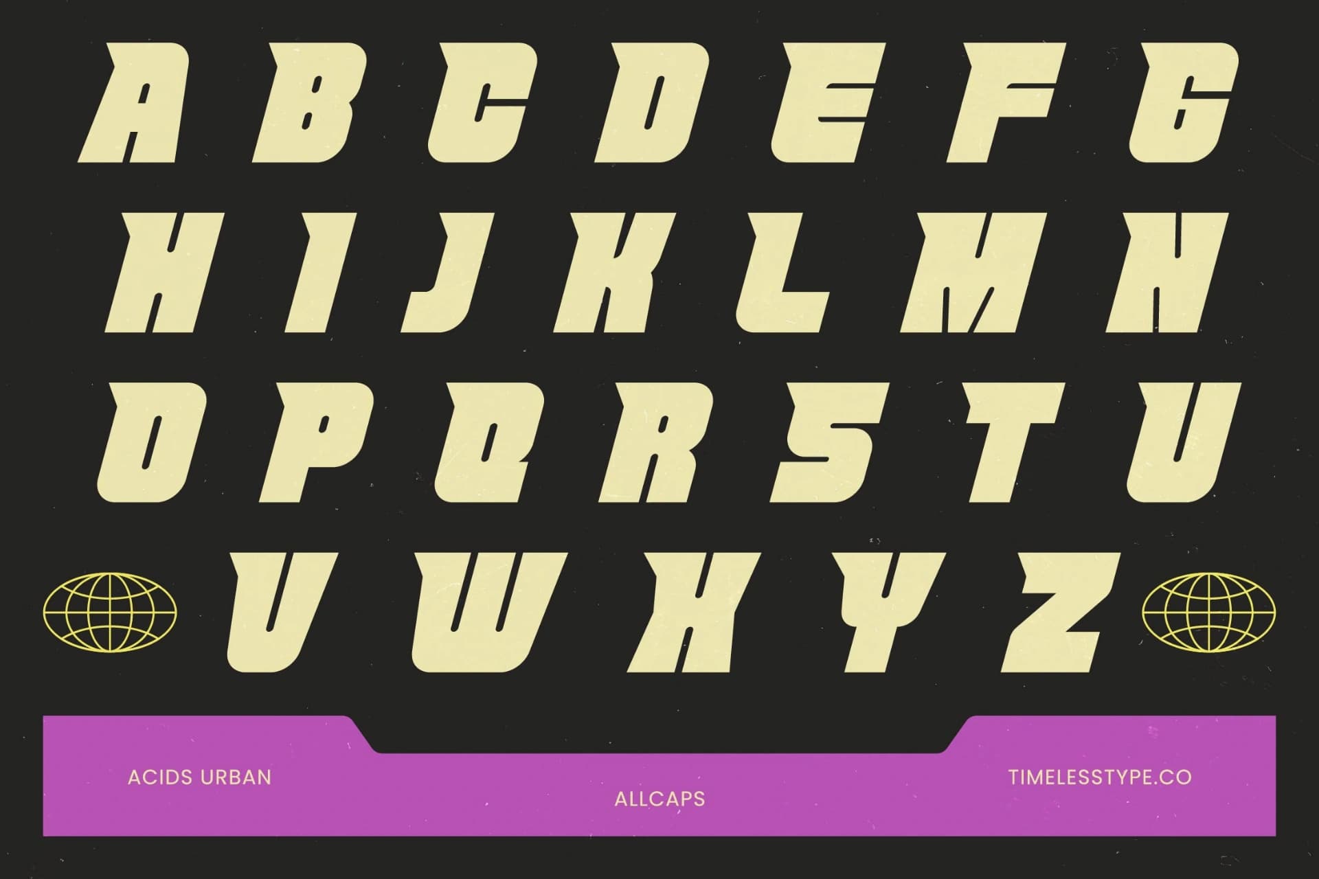 Preview 9 for Acids Urban Italic - Futuristic Sporty Display Font