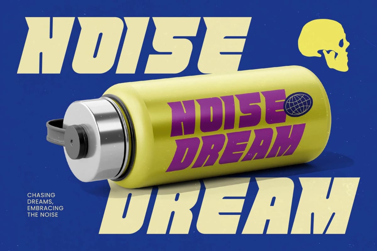 Acids Urban Italic - Futuristic Sporty Display Font font preview 15