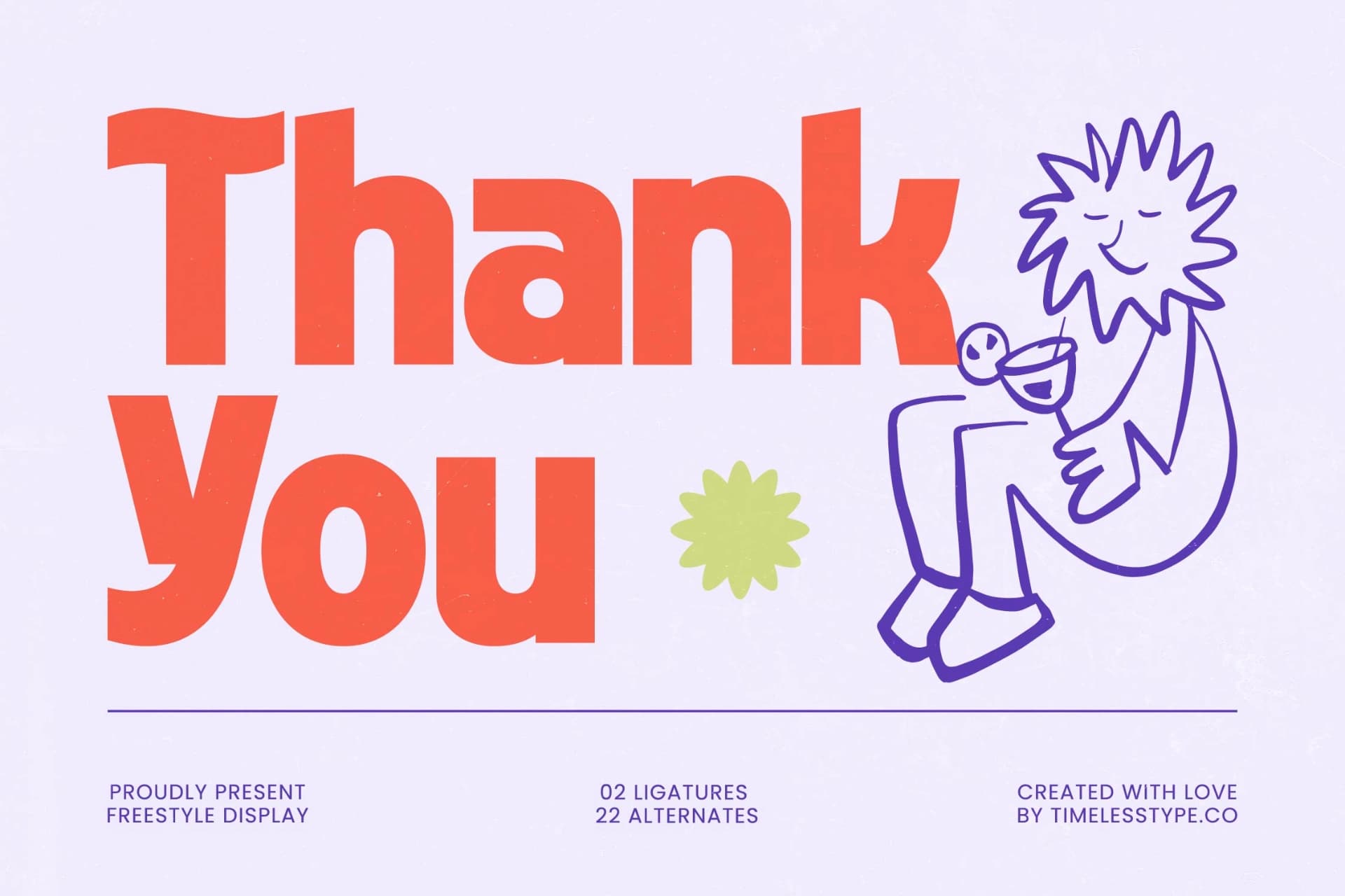 Preview 20 for Simple Gudays - Freestyle Display Sans Serif