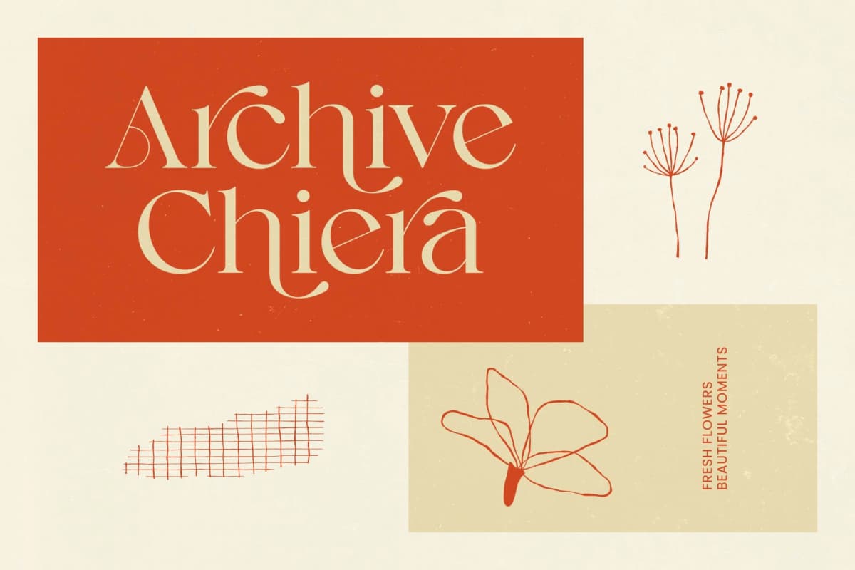 Enikra - Elegant Thin Serif Display font preview 15