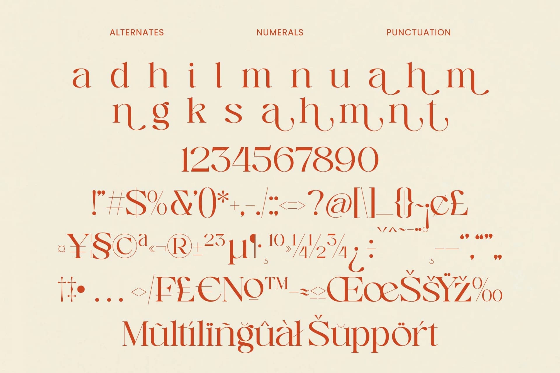 Preview 19 for Enikra - Elegant Thin Serif Display