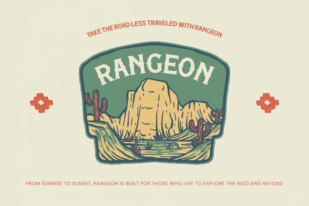 Regalion Type - Decorative Display Serif Typeface font preview 6