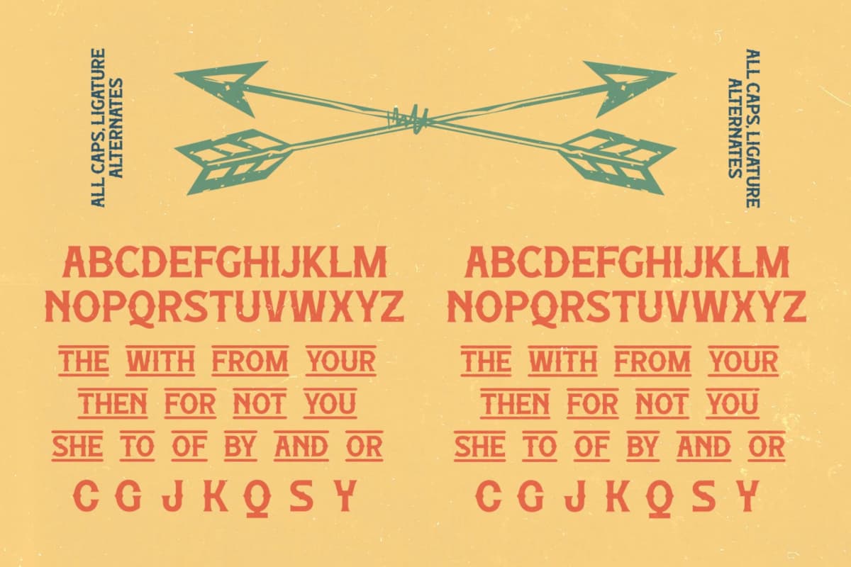 Regalion Type - Decorative Display Serif Typeface font preview 7