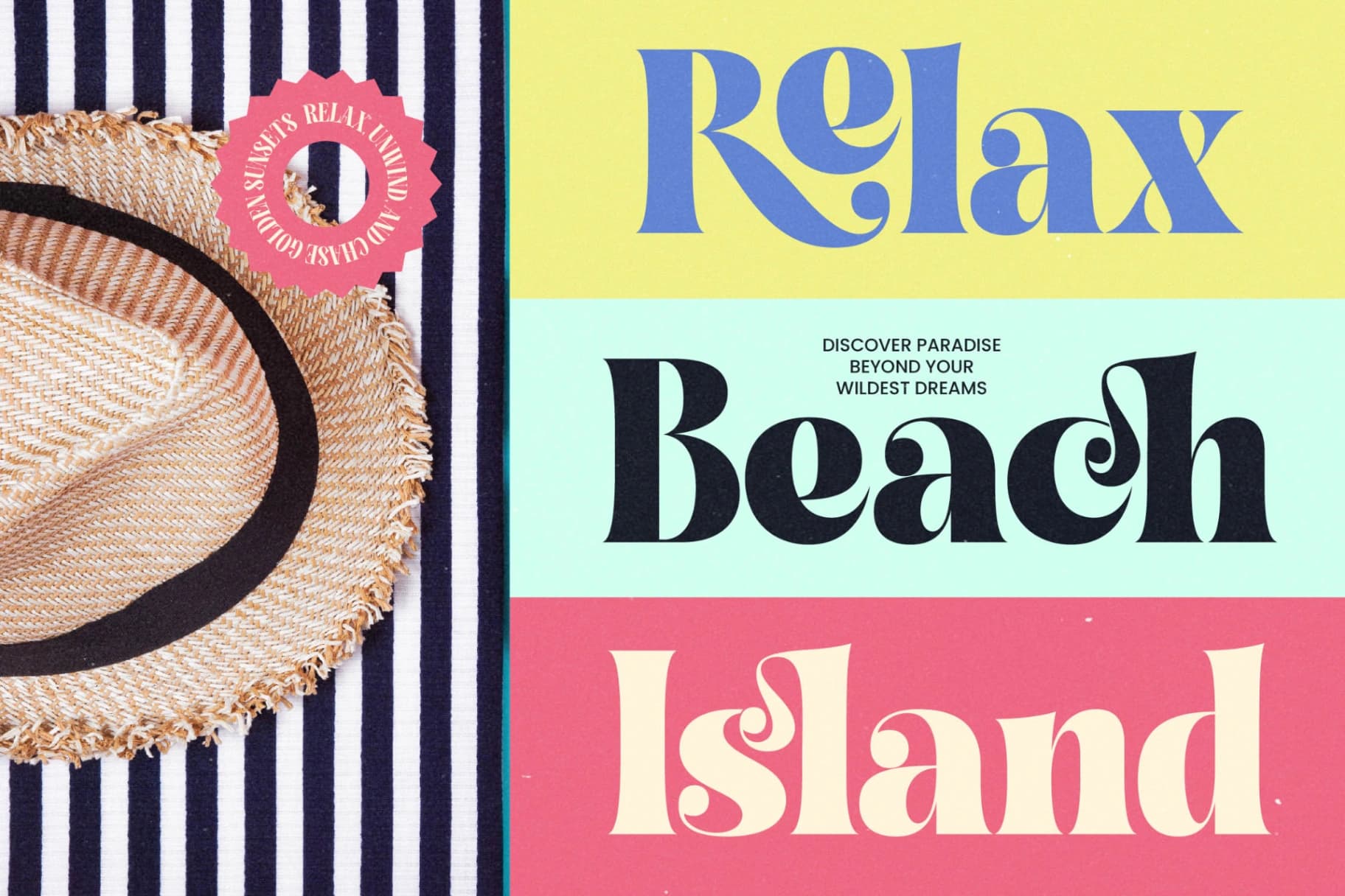 Preview 5 for Fresh Kinetic - Modern Display Font