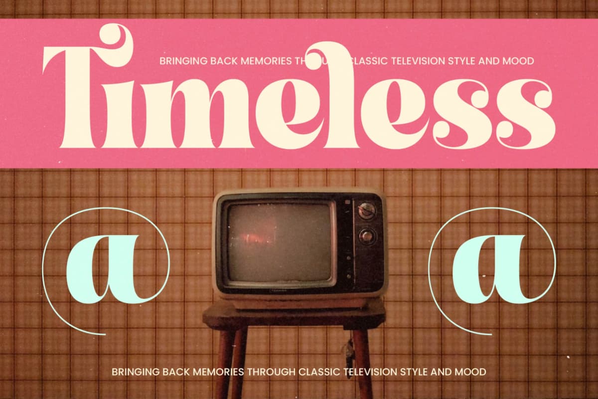 Fresh Kinetic - Modern Display Font font preview 2