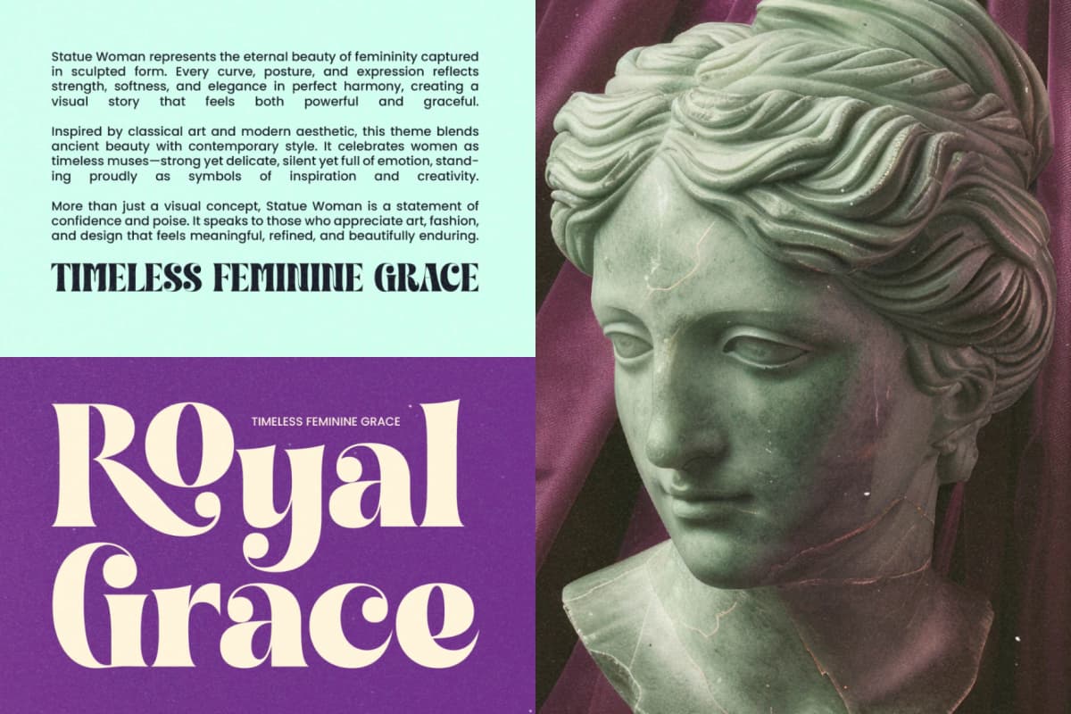 Fresh Kinetic - Modern Display Font font preview 18