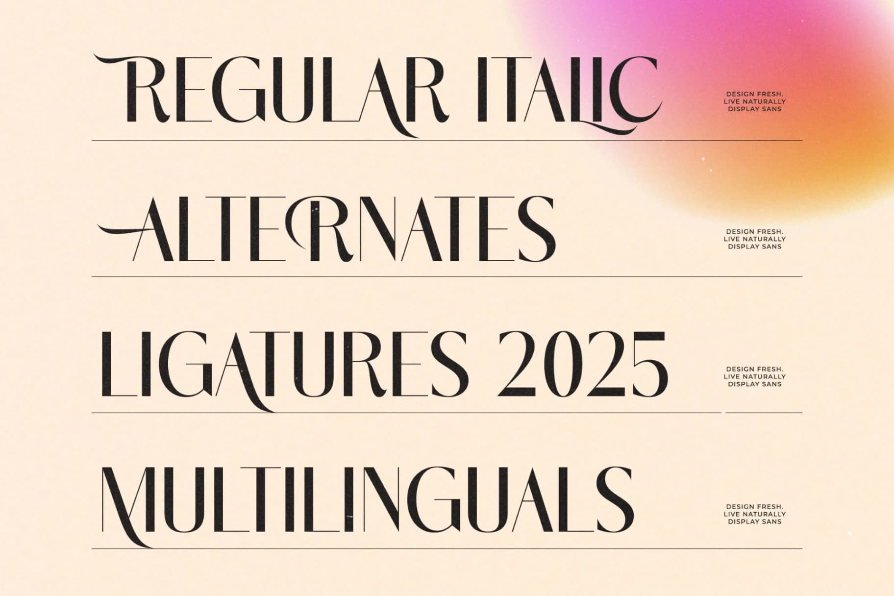 Preview 17 for Marogis - Modern Elegant Sans Serif Font