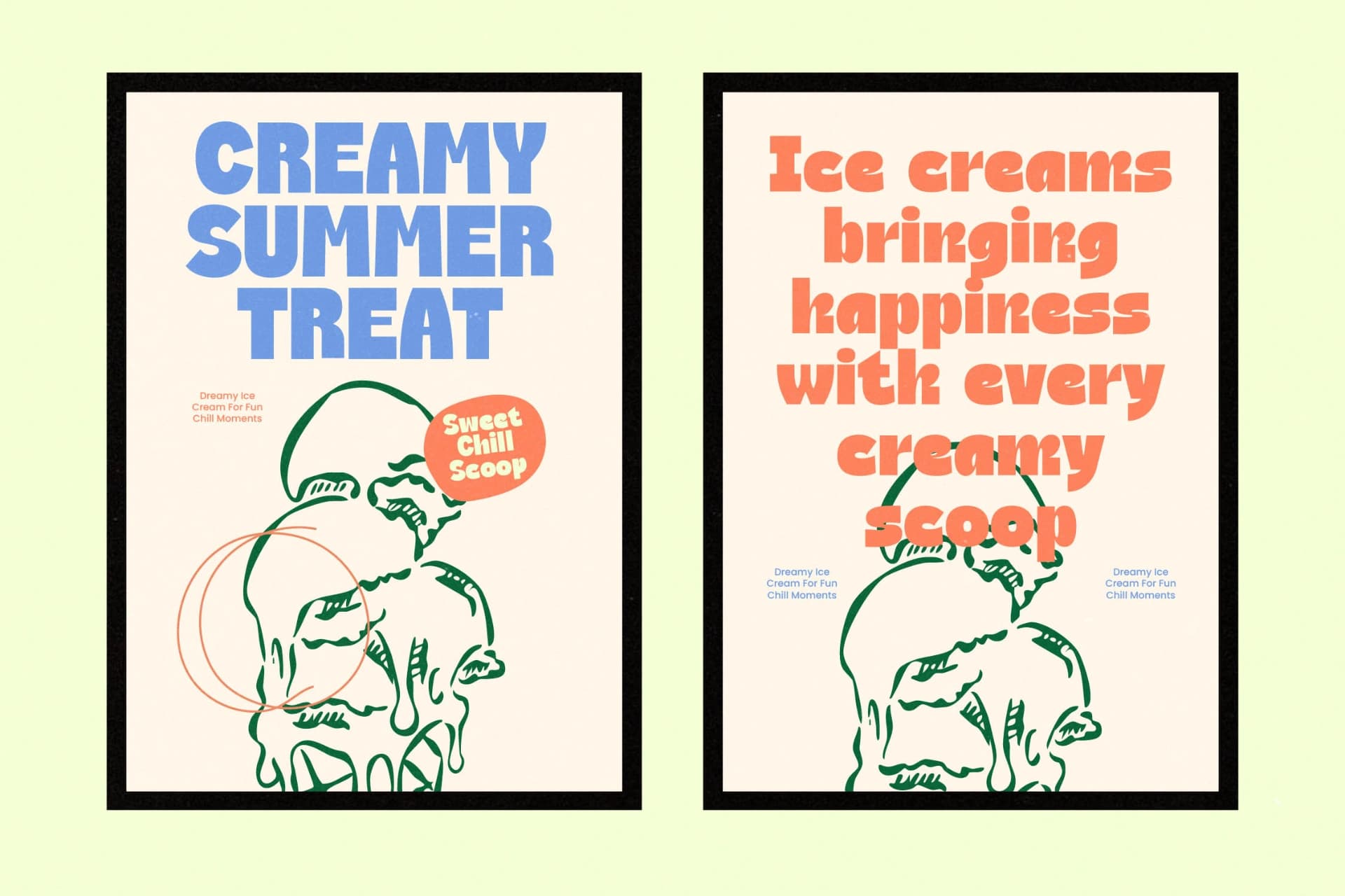Preview 3 for Natural Sage - Modern Display Sans