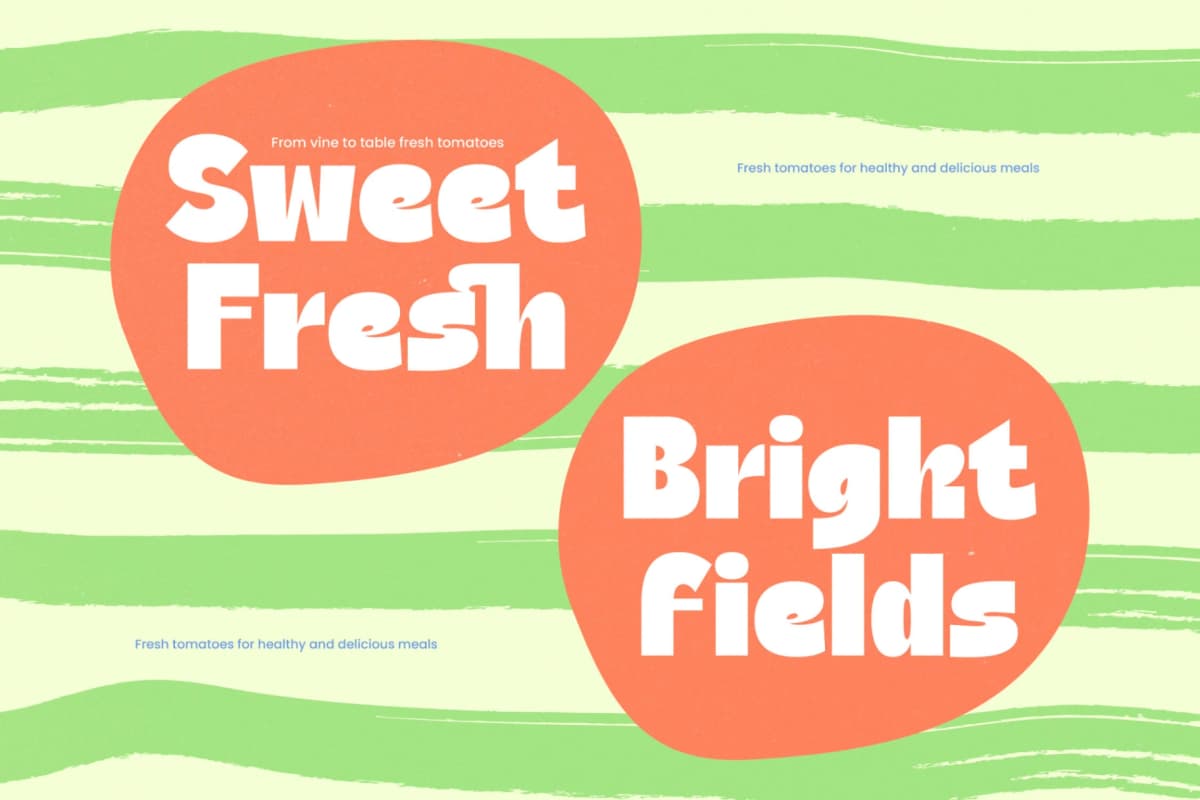 Preview 9 for Natural Sage - Modern Display Sans