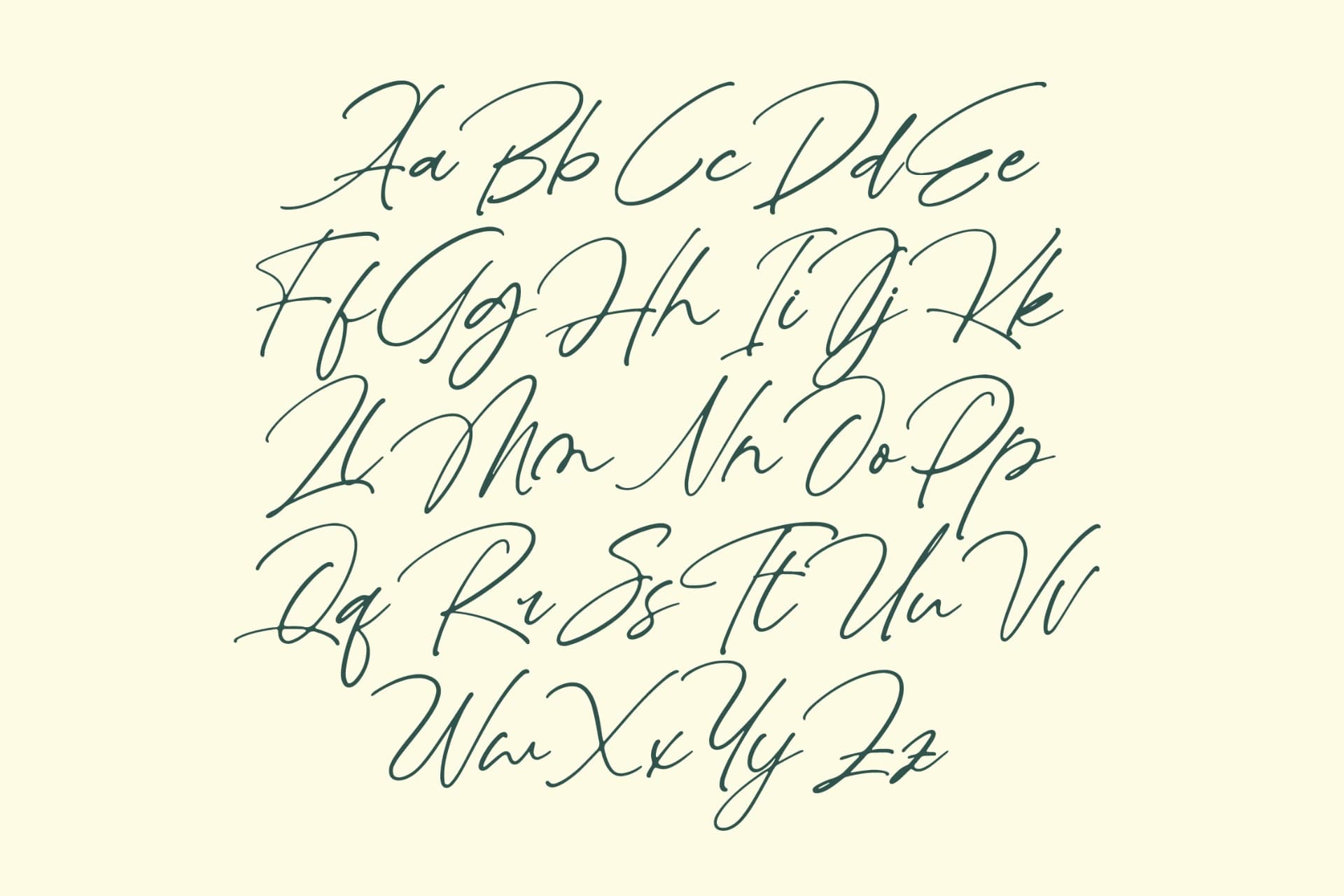 Preview 13 for Peglastone - Handwritten Ink Font