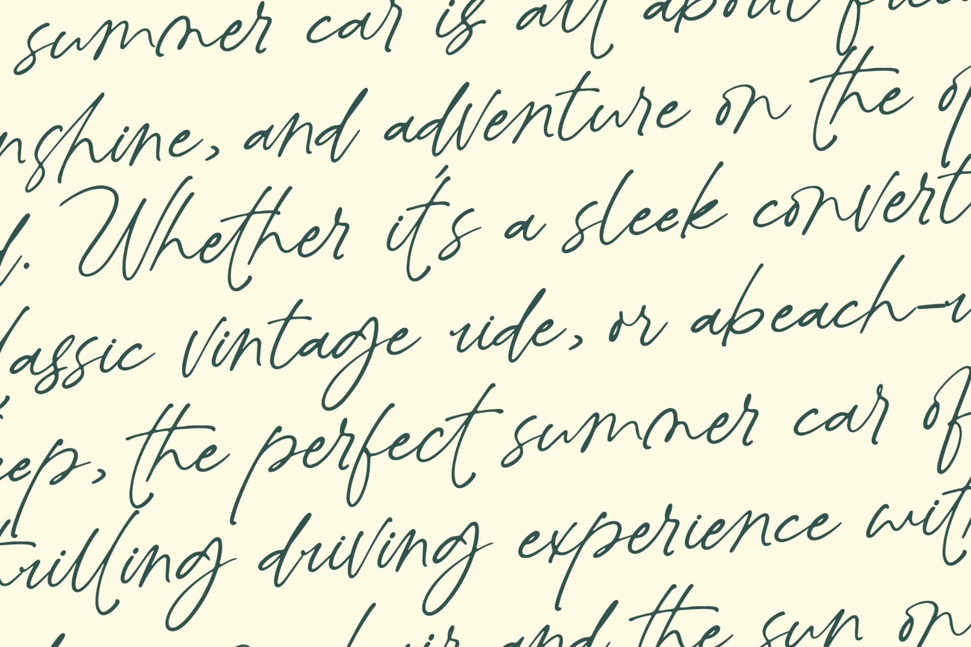 Preview 15 for Peglastone - Handwritten Ink Font