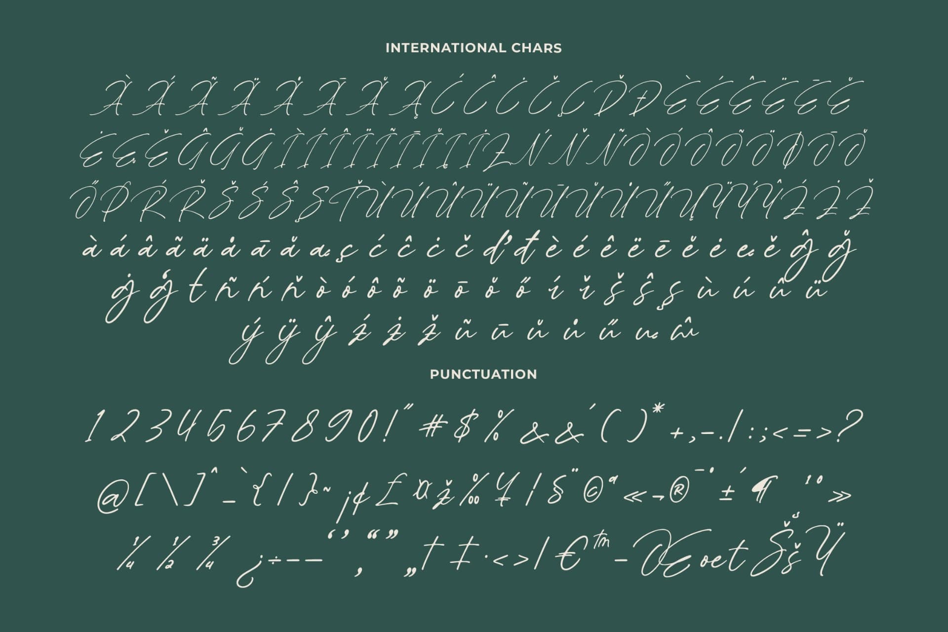 Preview 18 for Peglastone - Handwritten Ink Font