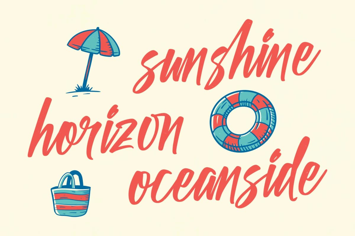 Preview 7 for Hidden Chills - Bold Brush Font