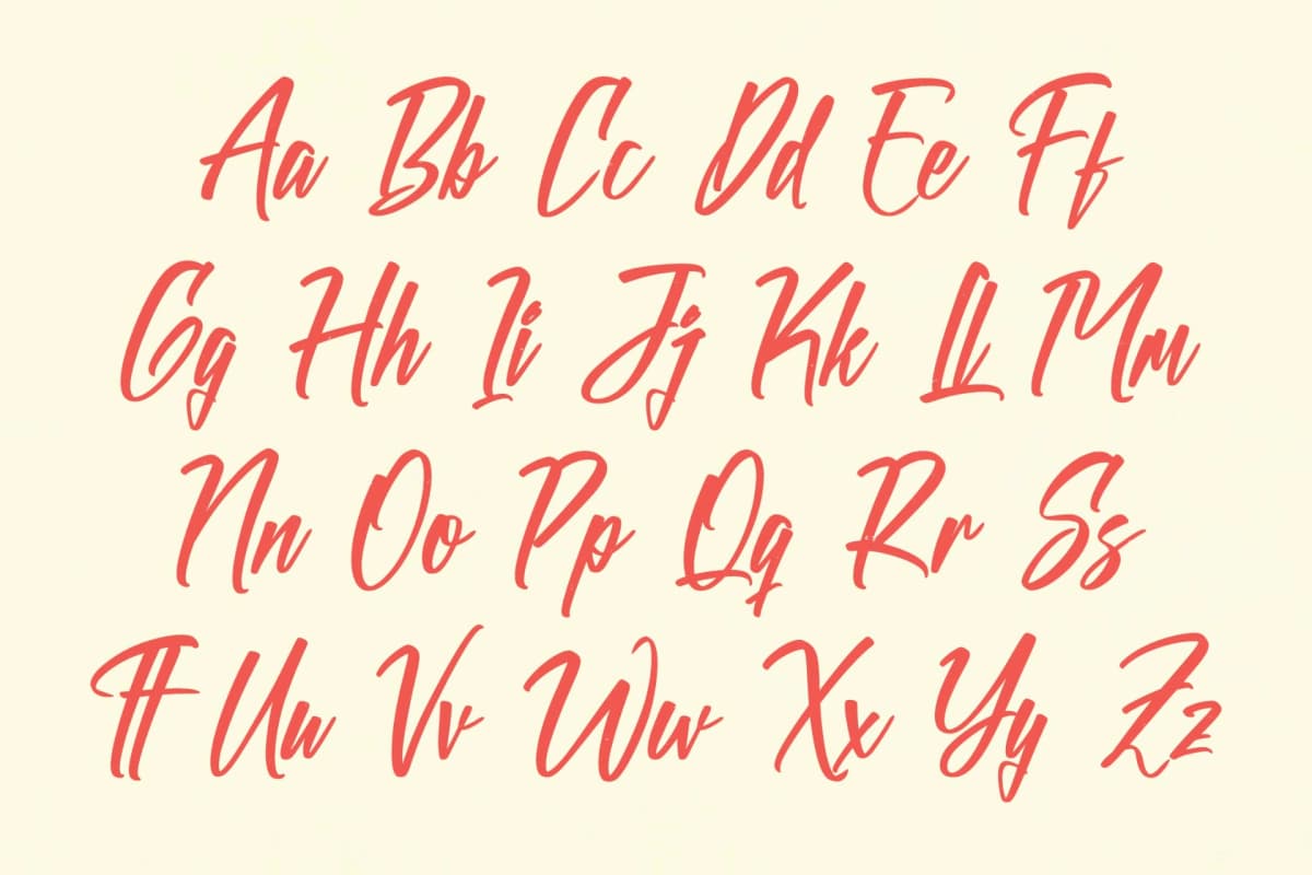 Preview 17 for Hidden Chills - Bold Brush Font