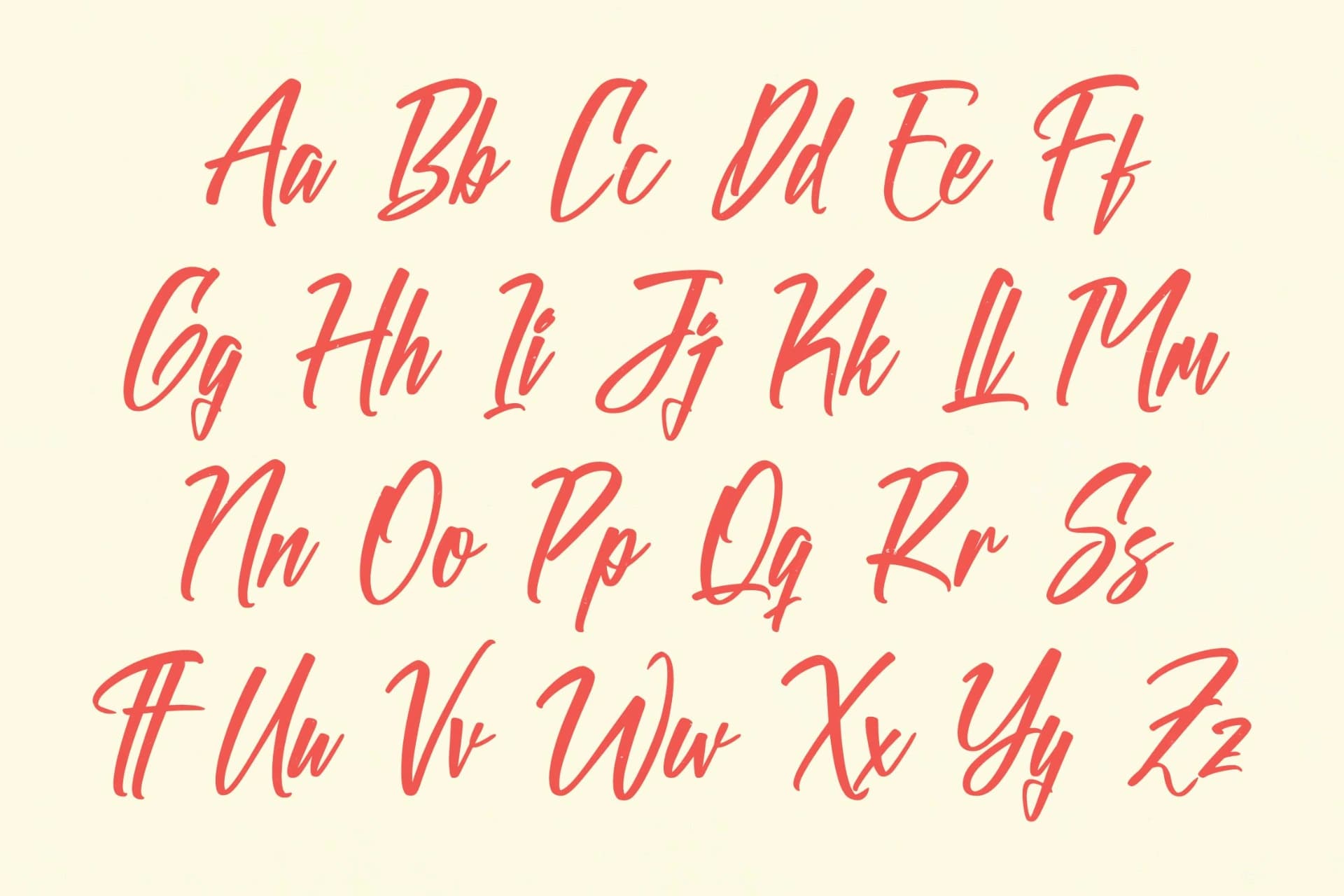 Preview 17 for Hidden Chills - Bold Brush Font