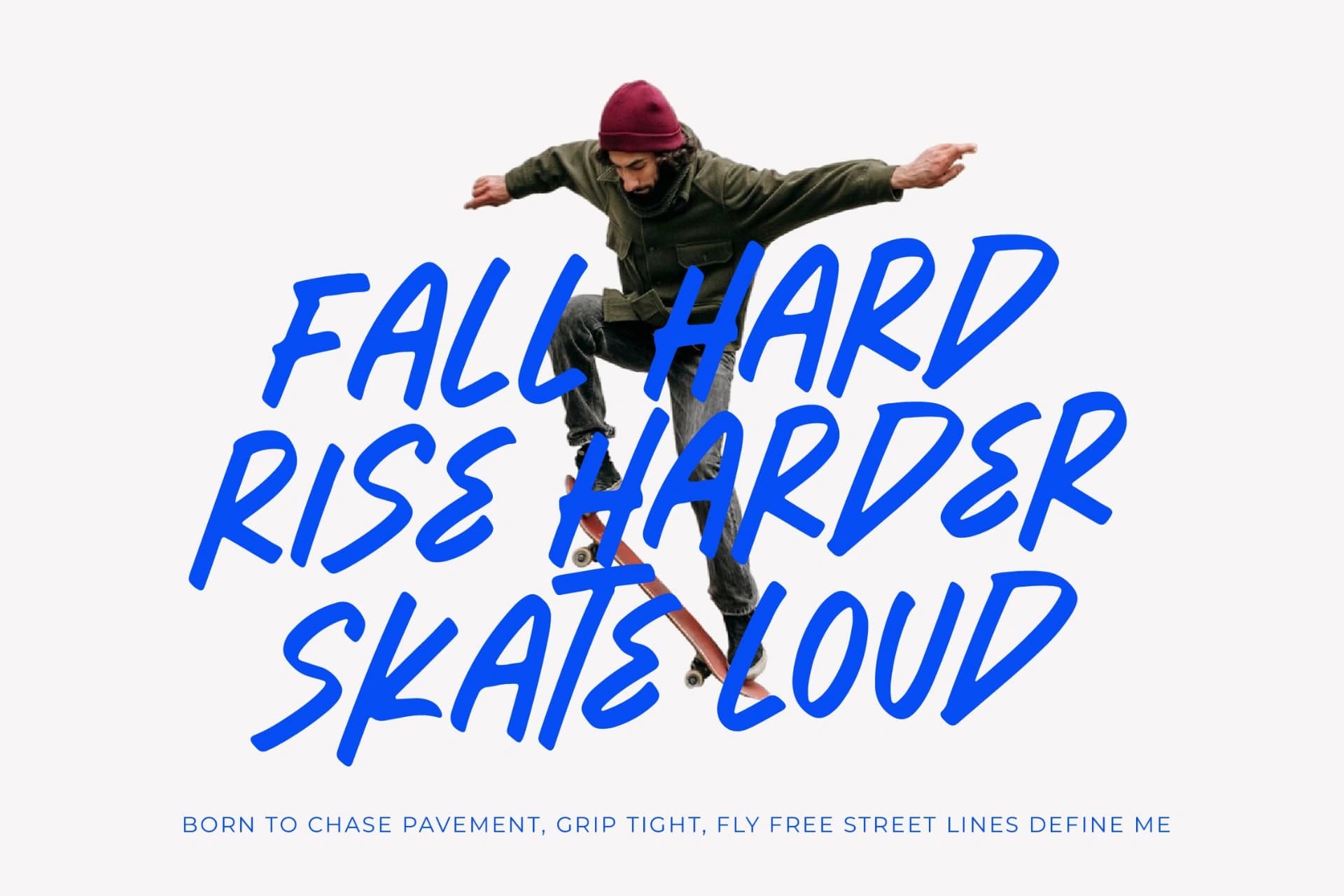 Preview 3 for Jorhand Crown – Display Brush Font