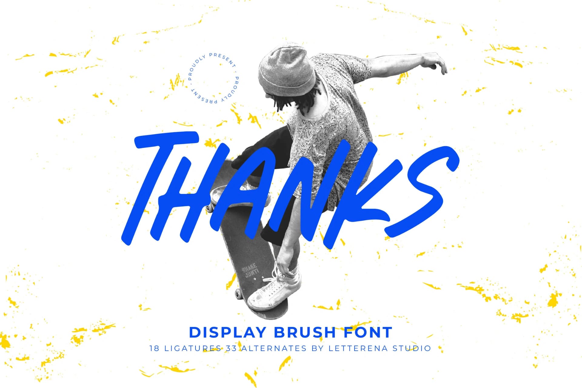 Preview 19 for Jorhand Crown – Display Brush Font