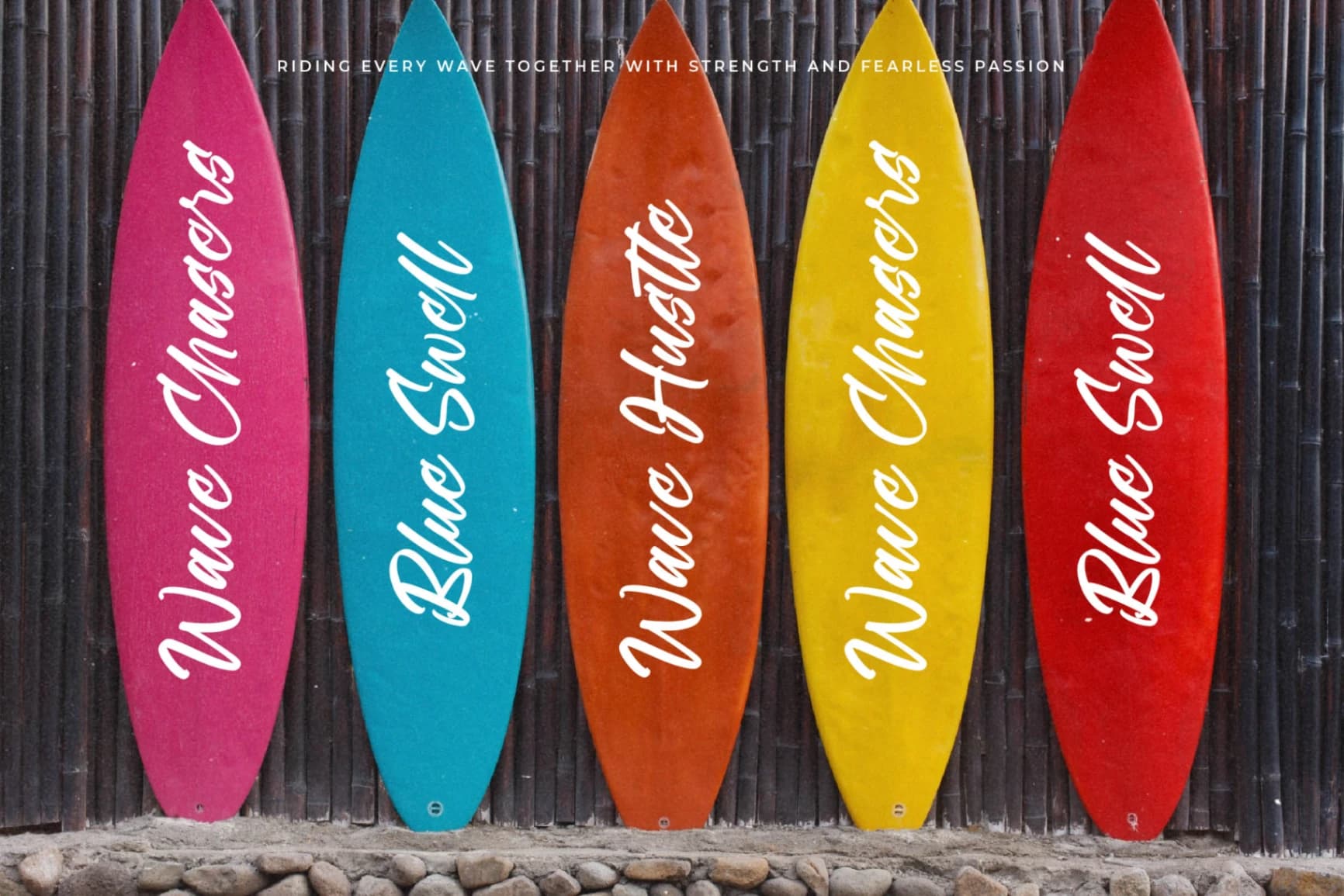 Preview 3 for Theglath - Bold Calligraphy Font