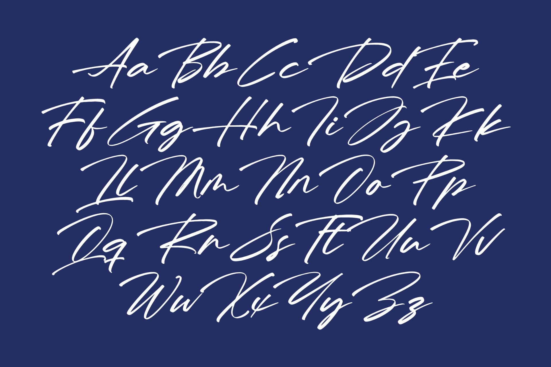 Preview 16 for Reliska Bondes - Modern Signature Font