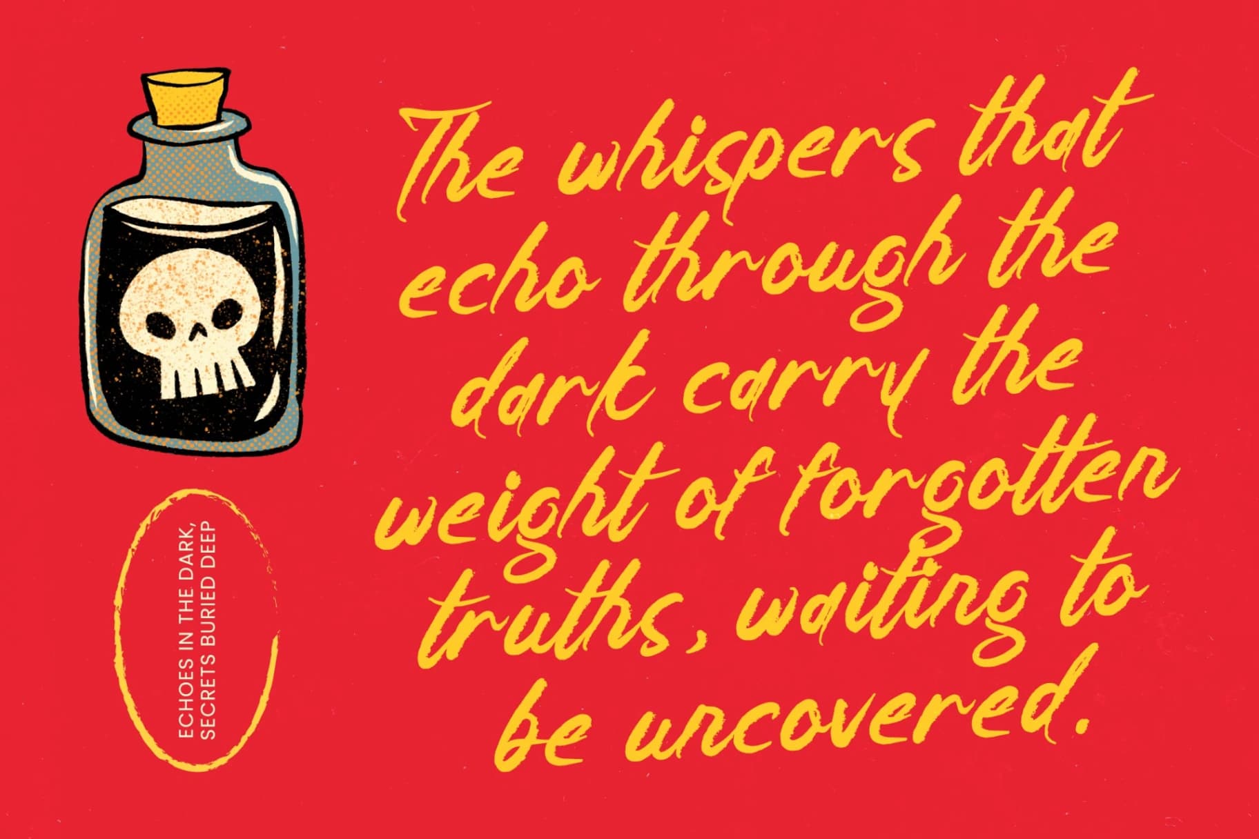 Preview 3 for Hunger Bloods - Bold Brush Script
