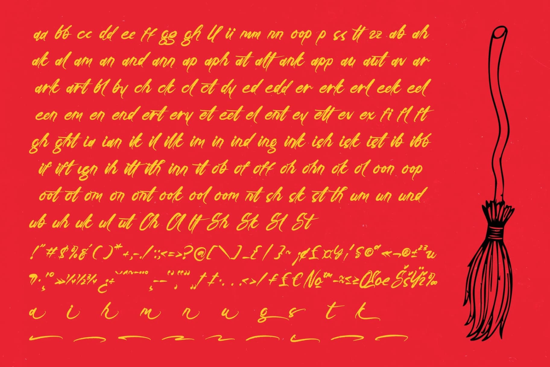 Preview 18 for Hunger Bloods - Bold Brush Script