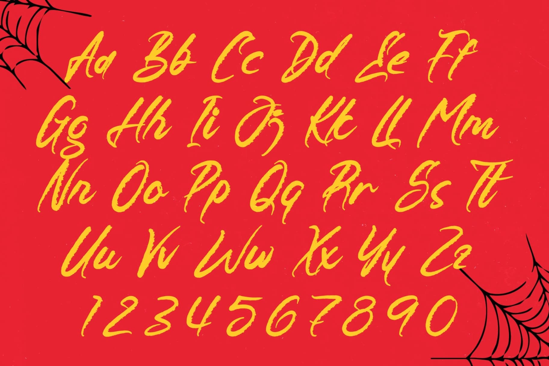 Preview 17 for Hunger Bloods - Bold Brush Script