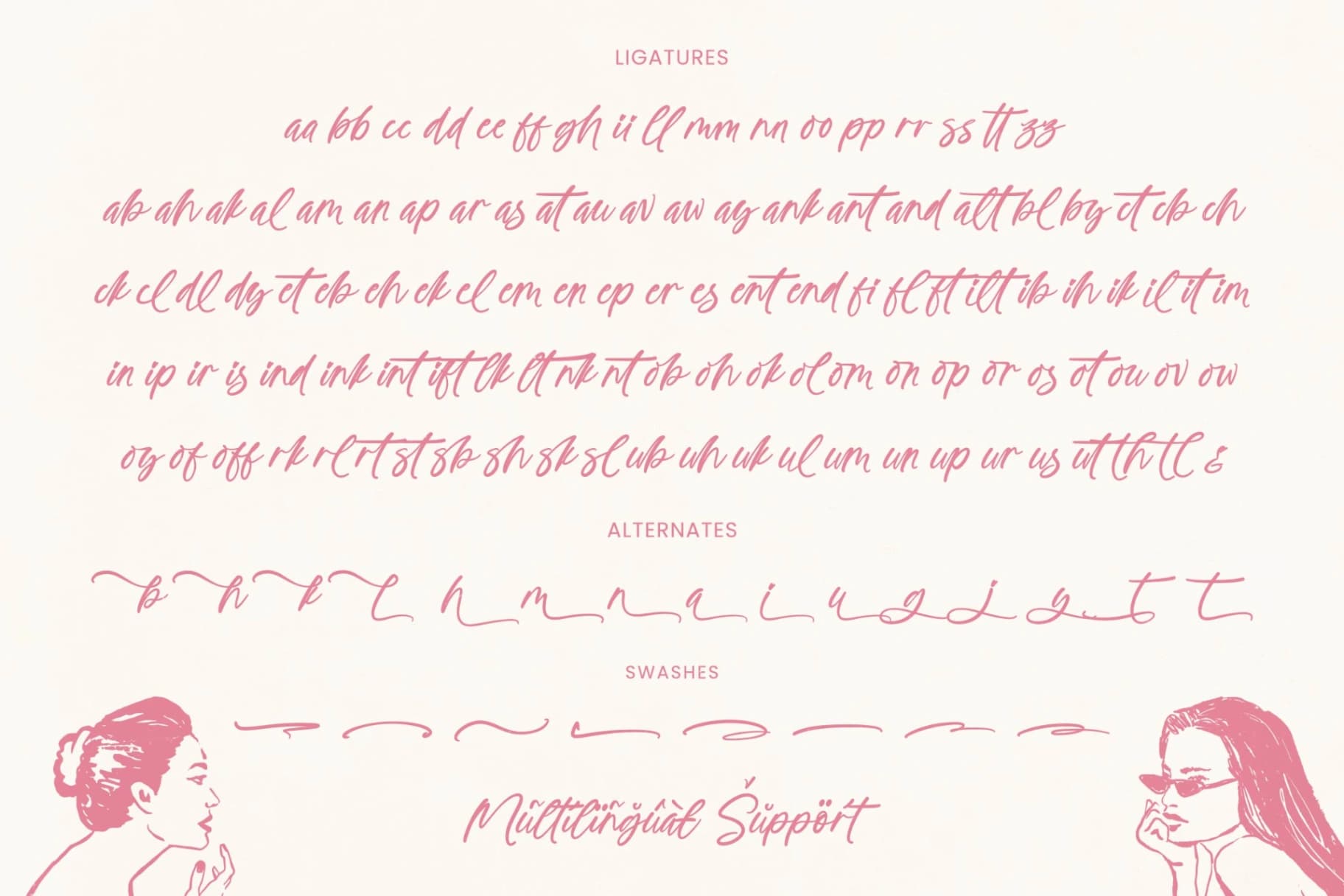 Preview 19 for Jenita Cutes - Bold Handwritten Font