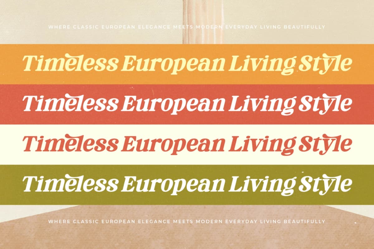 Preview 5 for Kingly Queen - Classic Decorative Serif