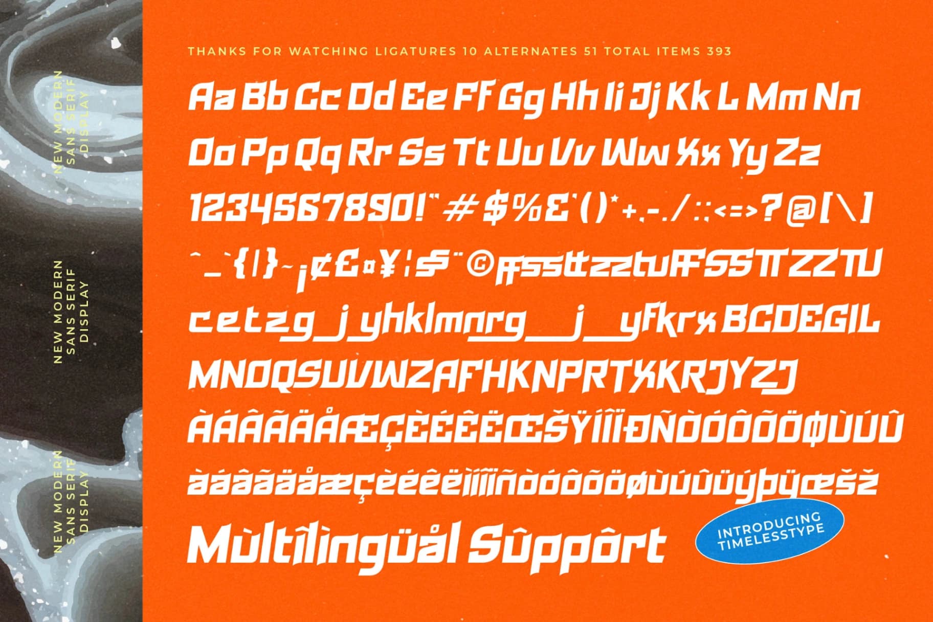 Preview 19 for Gearmoff - Modern Sans Serif Display