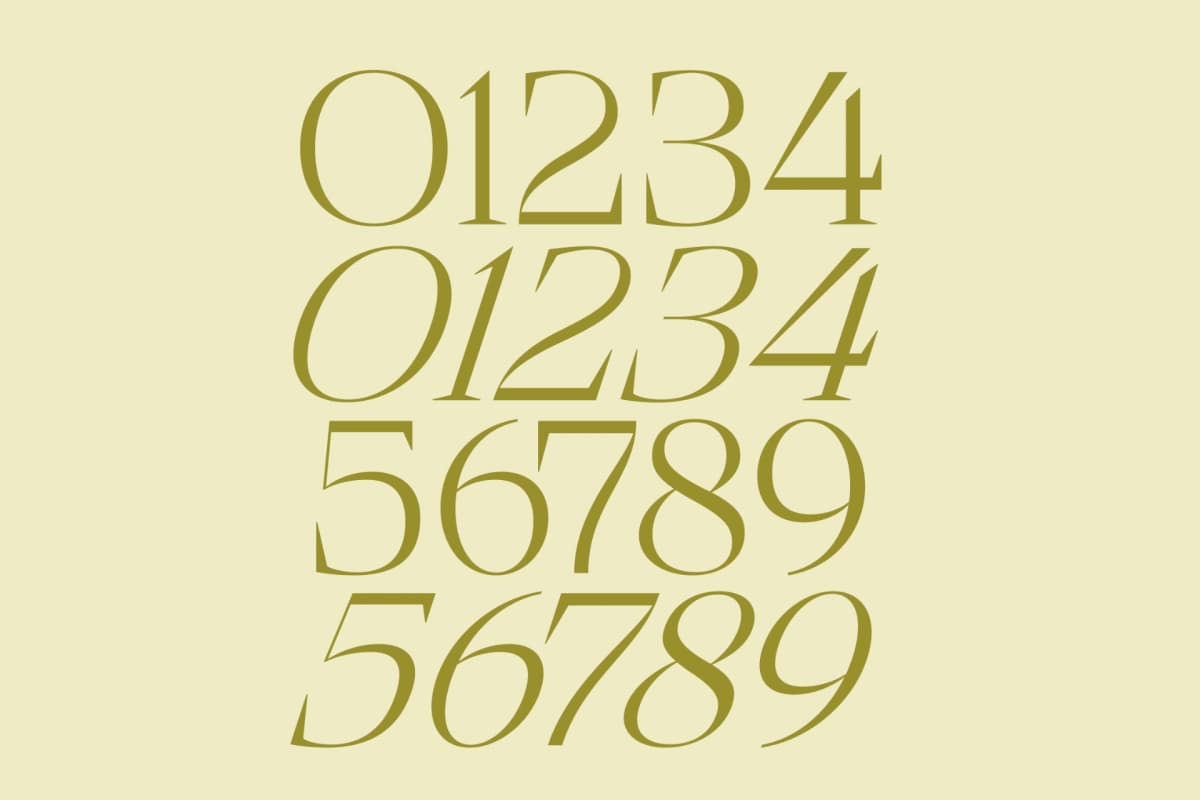 Bigest Karath - Thin Serif Display font preview 13