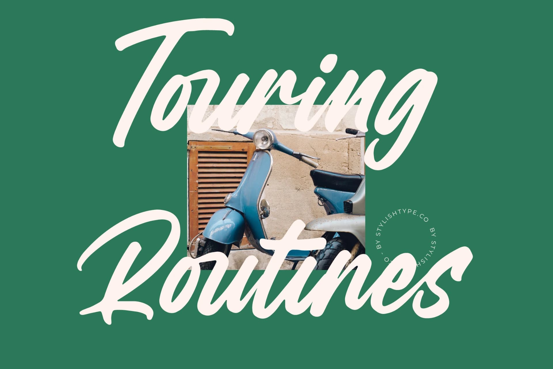Preview 2 for Heighaps Wastone – Modern Brush Font