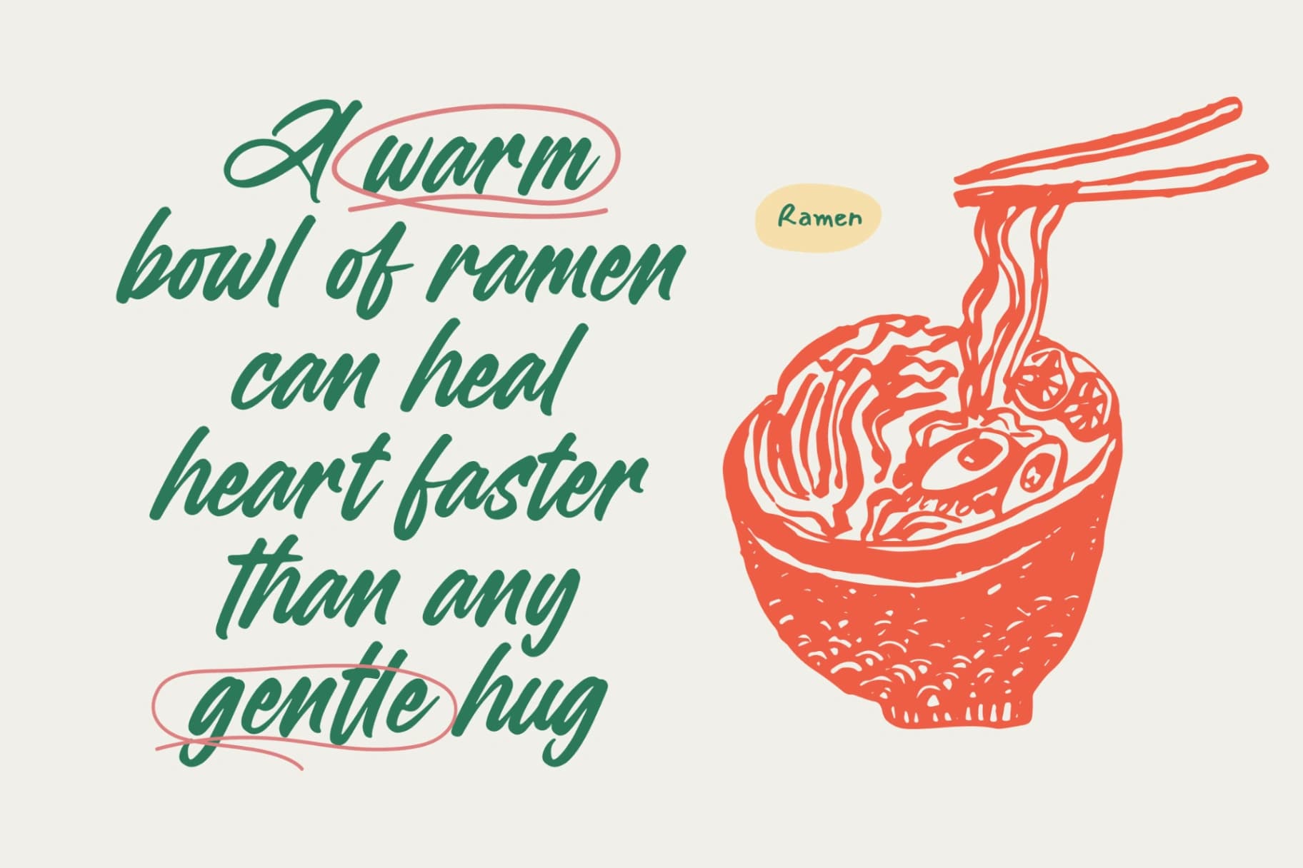 Preview 3 for Heighaps Wastone – Modern Brush Font