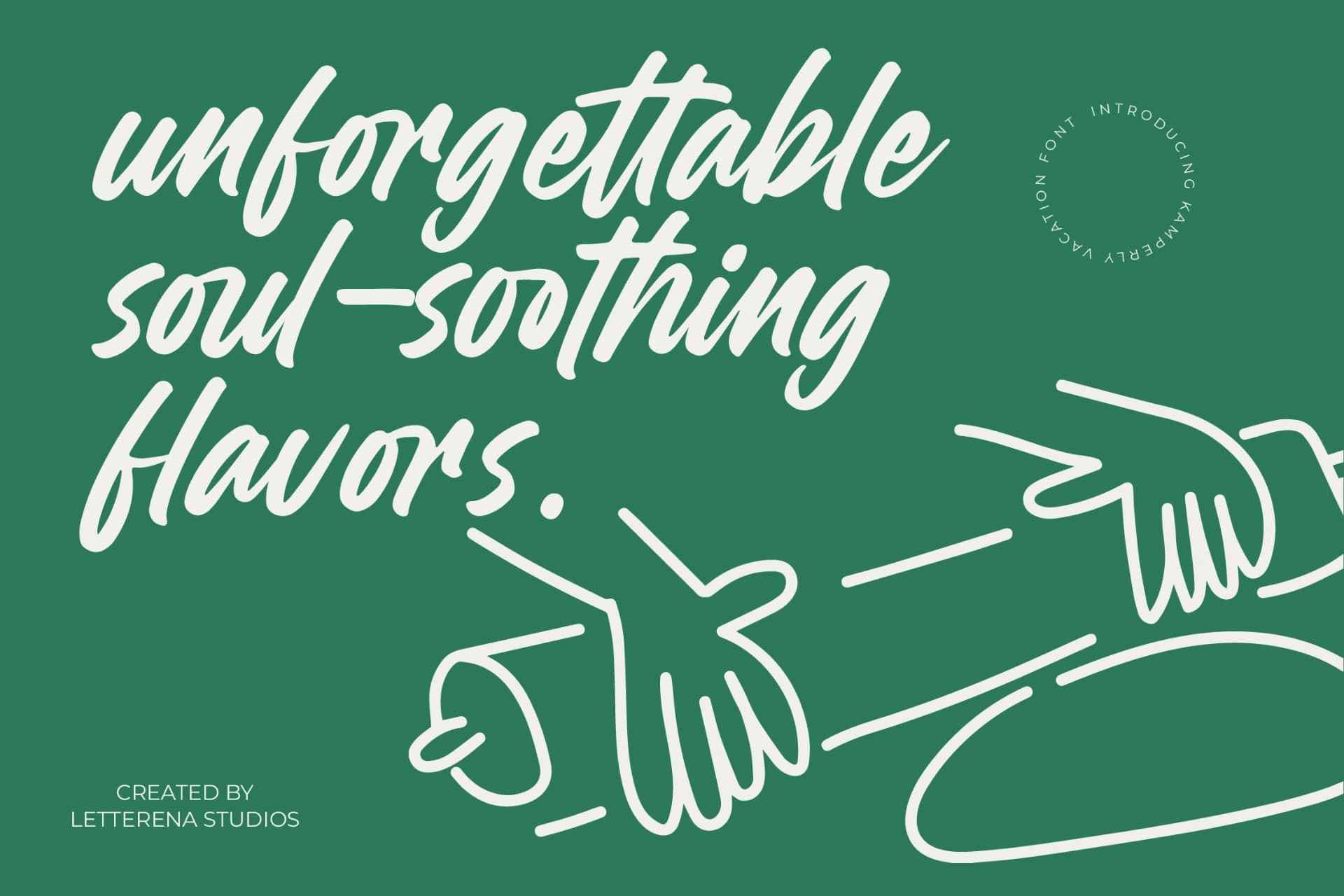 Preview 14 for Heighaps Wastone – Modern Brush Font
