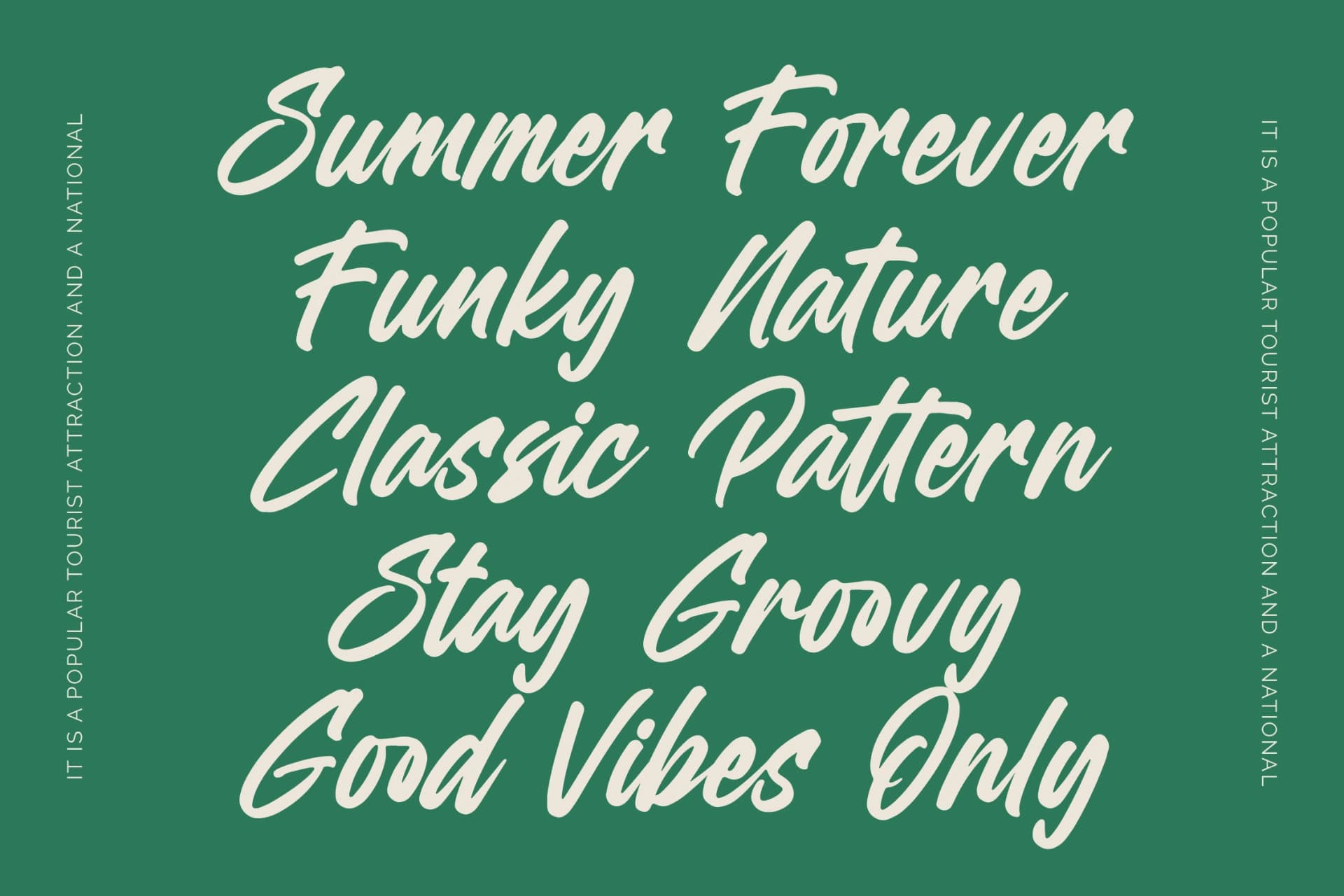 Preview 8 for Heighaps Wastone – Modern Brush Font