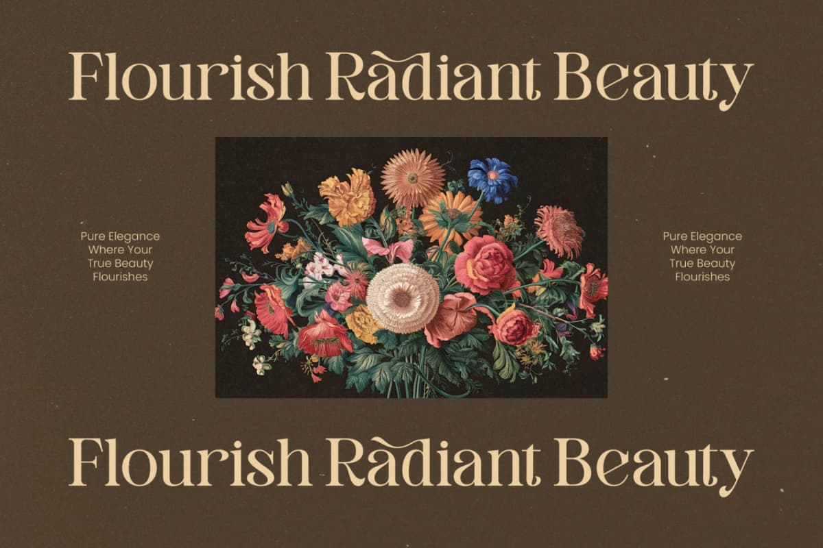 Montague Westfield - Serif Vintage font preview 9