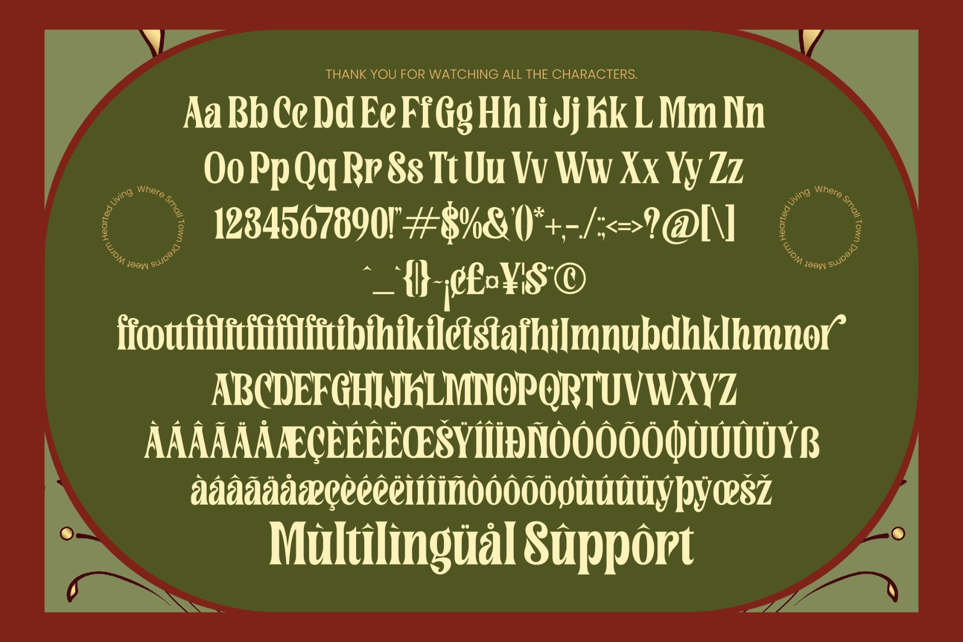 Preview 19 for Cahileros - Bold Retro Display Serif