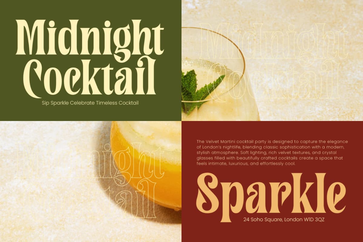 Cahileros - Bold Retro Display Serif font preview 17