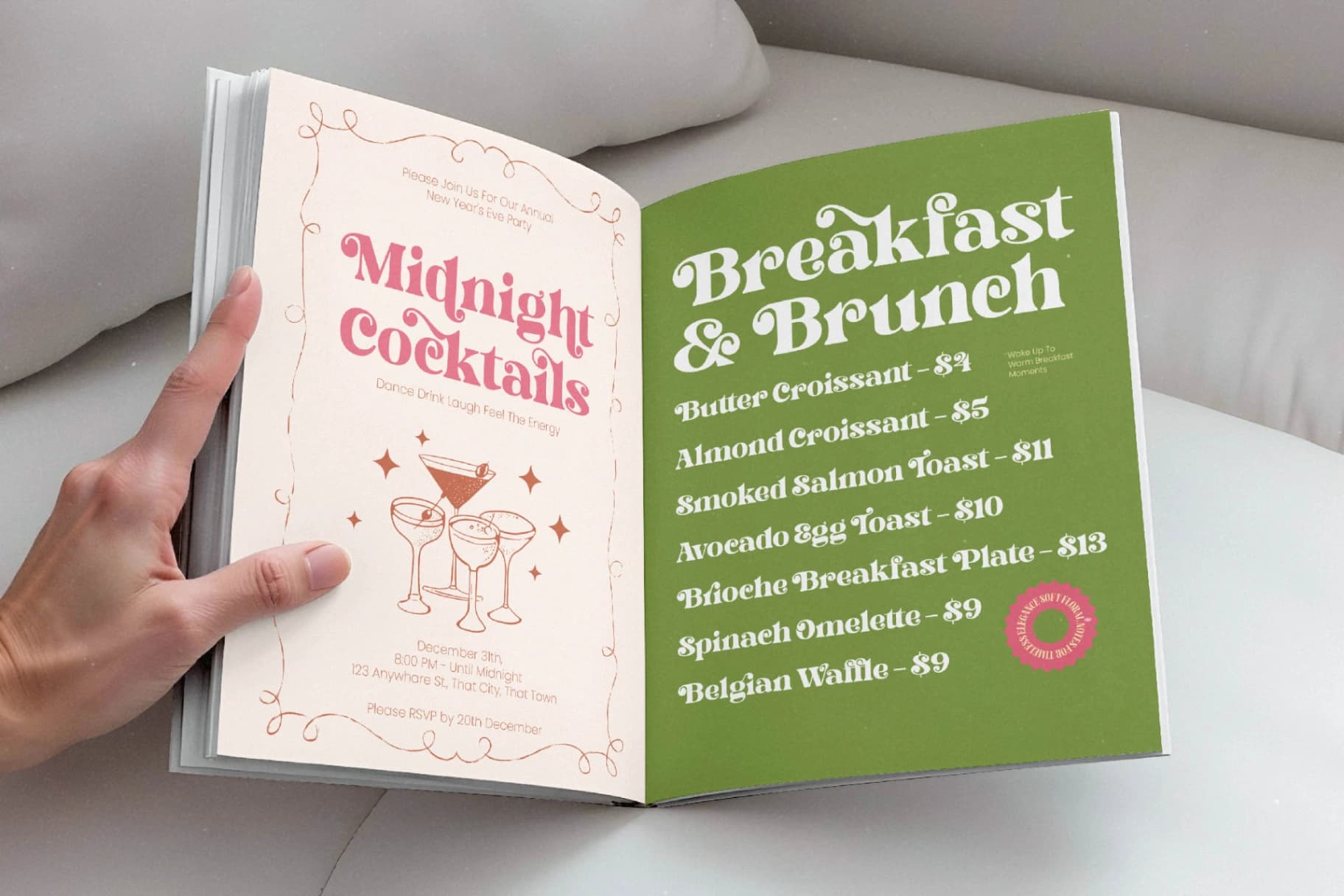 Preview 16 for Dream Shine - Playful Vintage Serif
