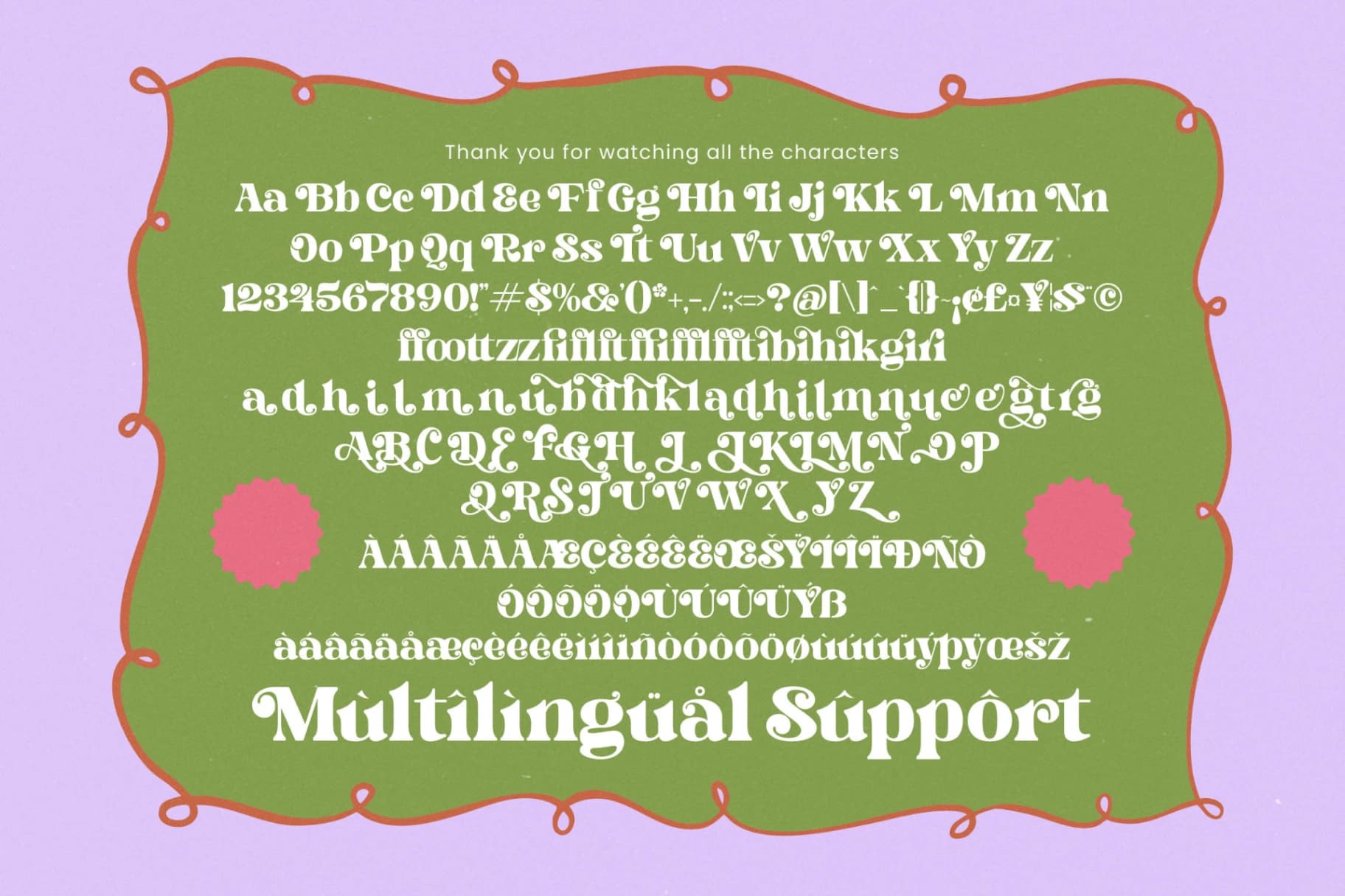 Preview 19 for Dream Shine - Playful Vintage Serif