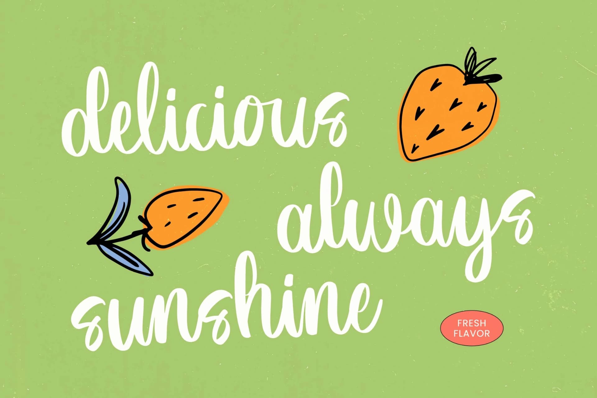 Preview 10 for Monday Beachnes - Bold Handwritten