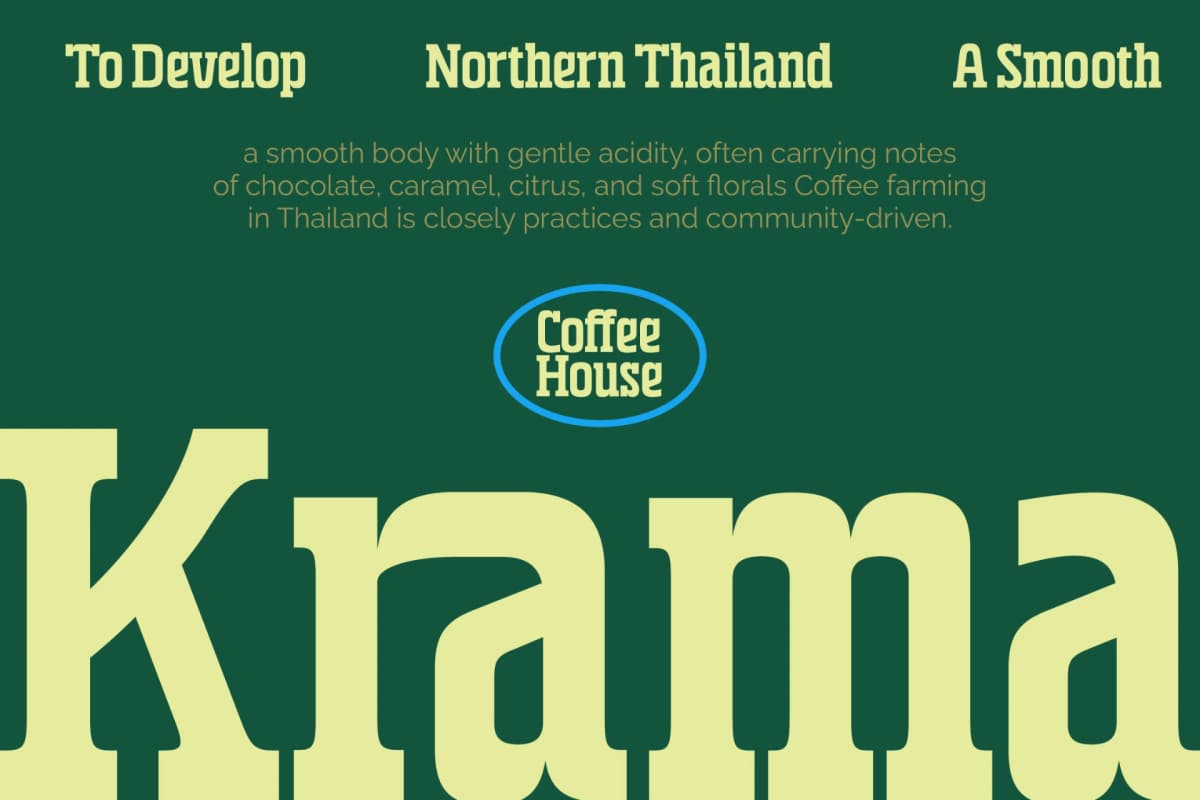 Grafik - Condensed Slab Serif font preview 7