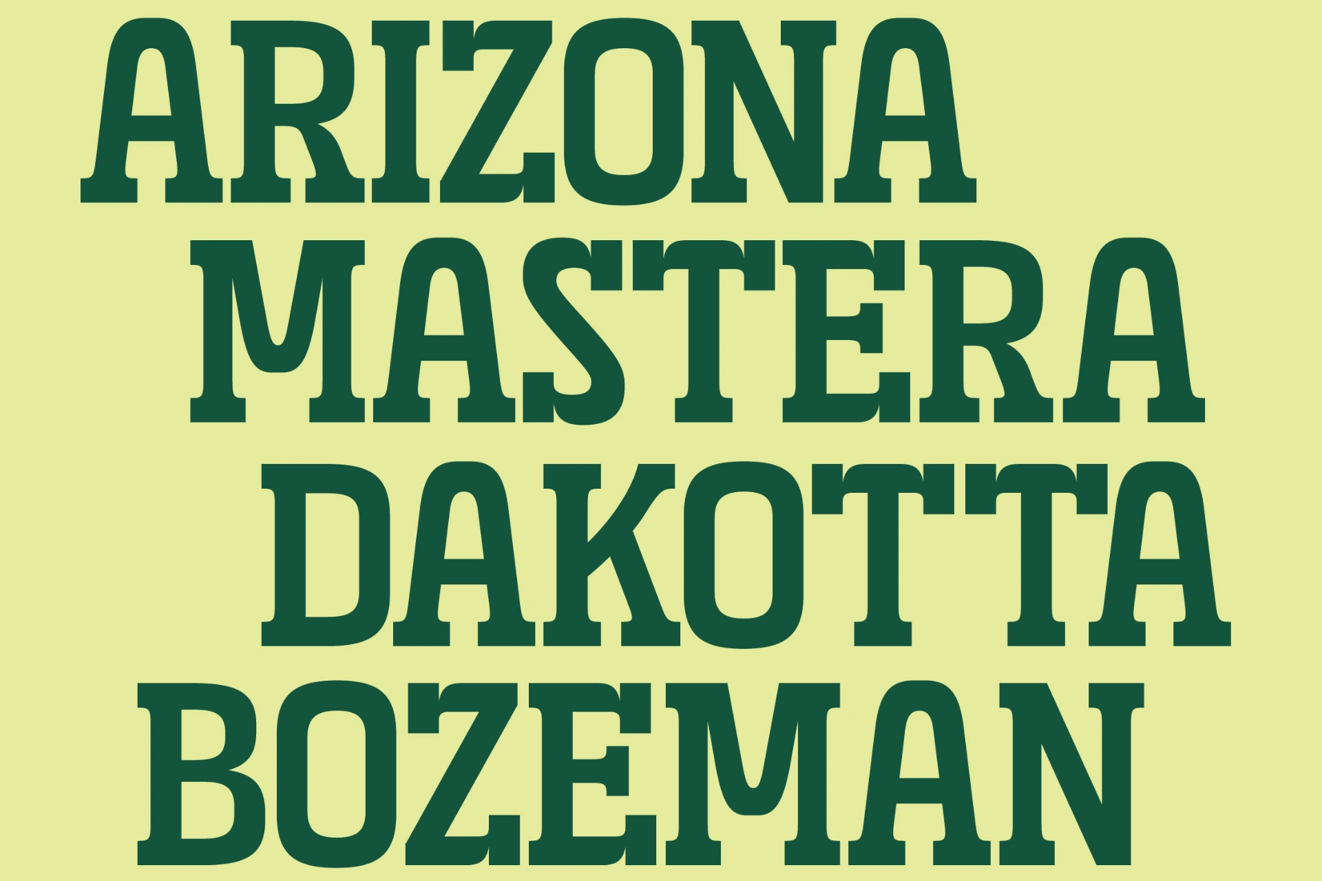 Preview 8 for Grafik - Condensed Slab Serif